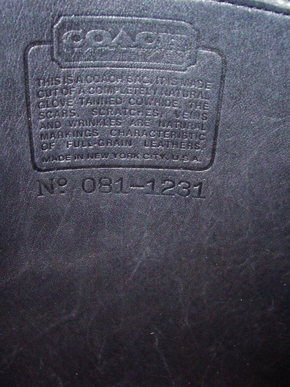 COACH Stewardess 70's-80's Vintage Crossbody Bag - Made in New York City - Picture 15 of 15
